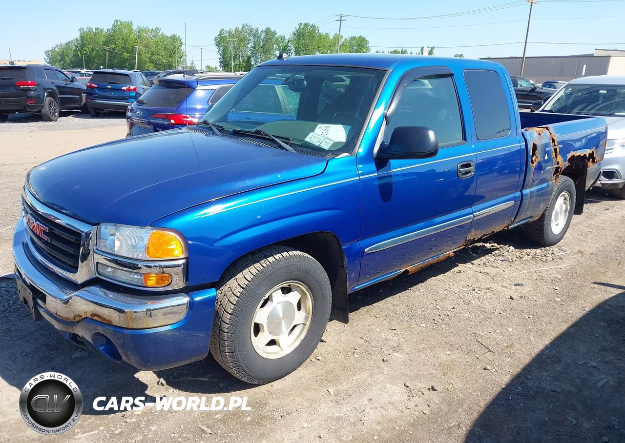 2004 GMC Sierra 1500 Sle VIN:2GTEC19V741310626 - 2