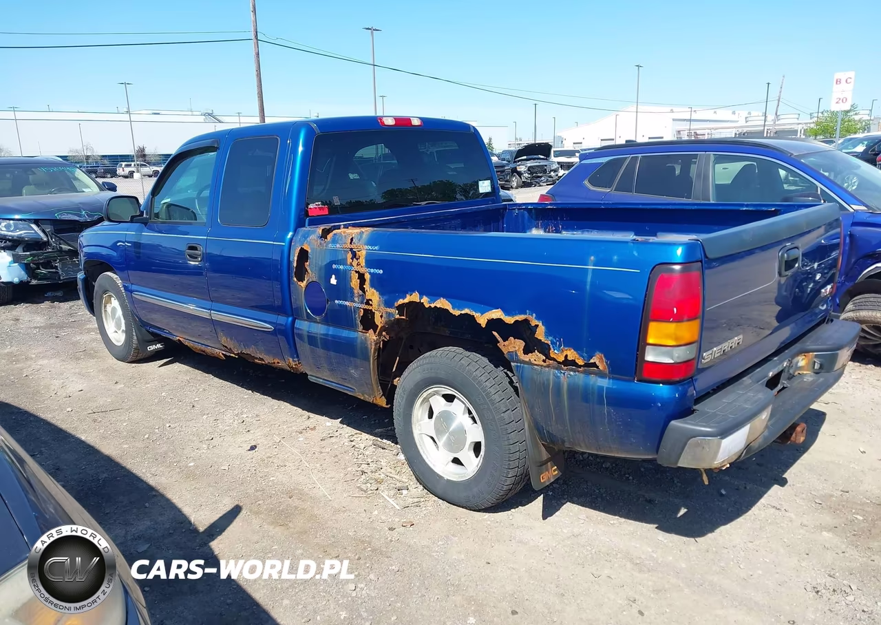 2004 GMC Sierra 1500 Sle VIN:2GTEC19V741310626 - 3