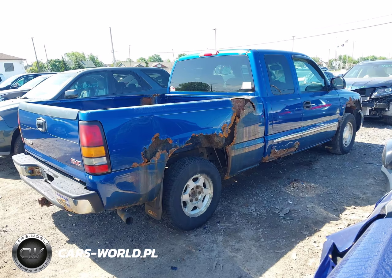 2004 GMC Sierra 1500 Sle VIN:2GTEC19V741310626 - 4