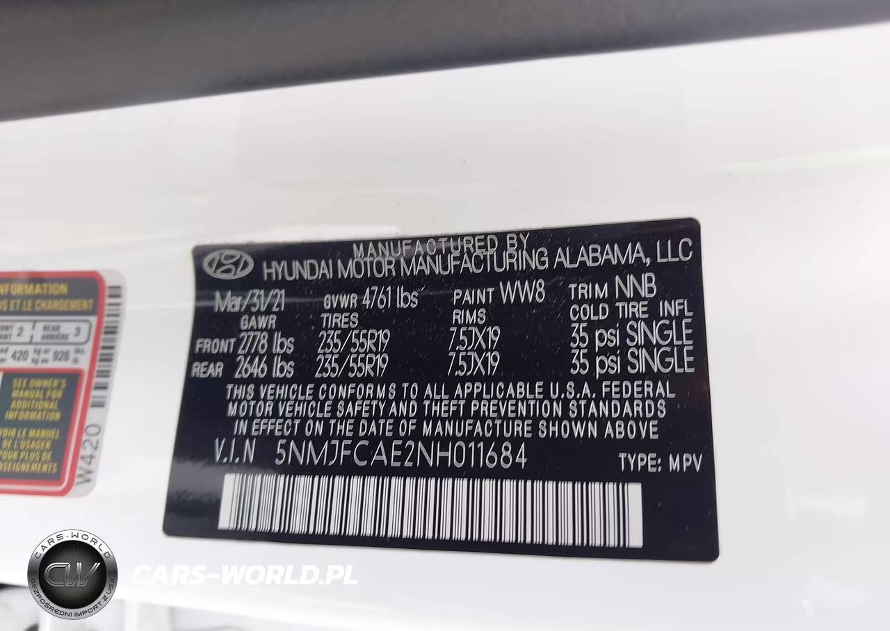2022 Hyundai Tucson Sel VIN:5NMJFCAE2NH011684 - 9