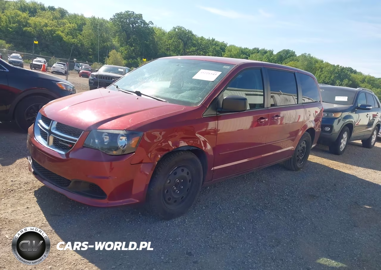2015 Dodge Grand Caravan Se VIN:2C4RDGBG8FR558675 - 2