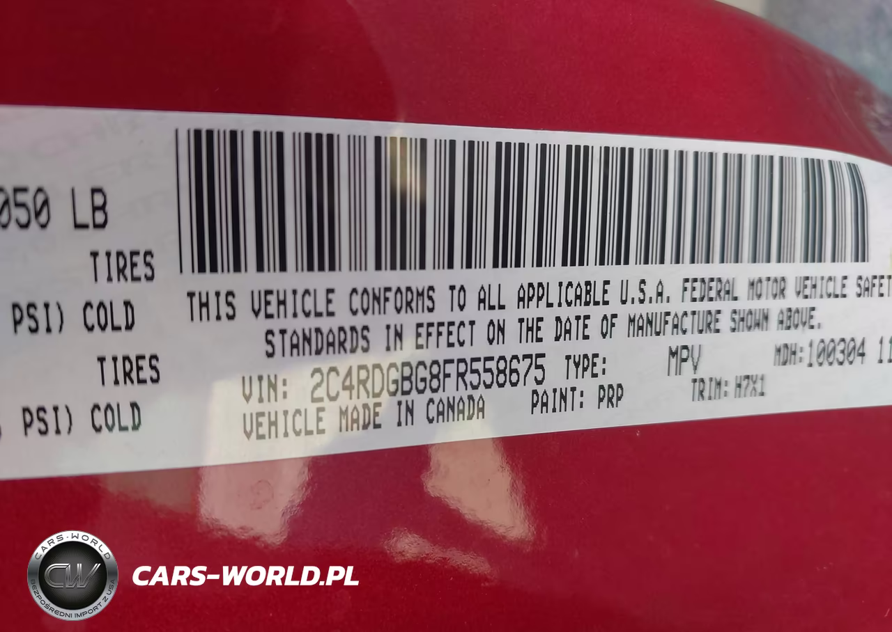 2015 Dodge Grand Caravan Se VIN:2C4RDGBG8FR558675 - 9