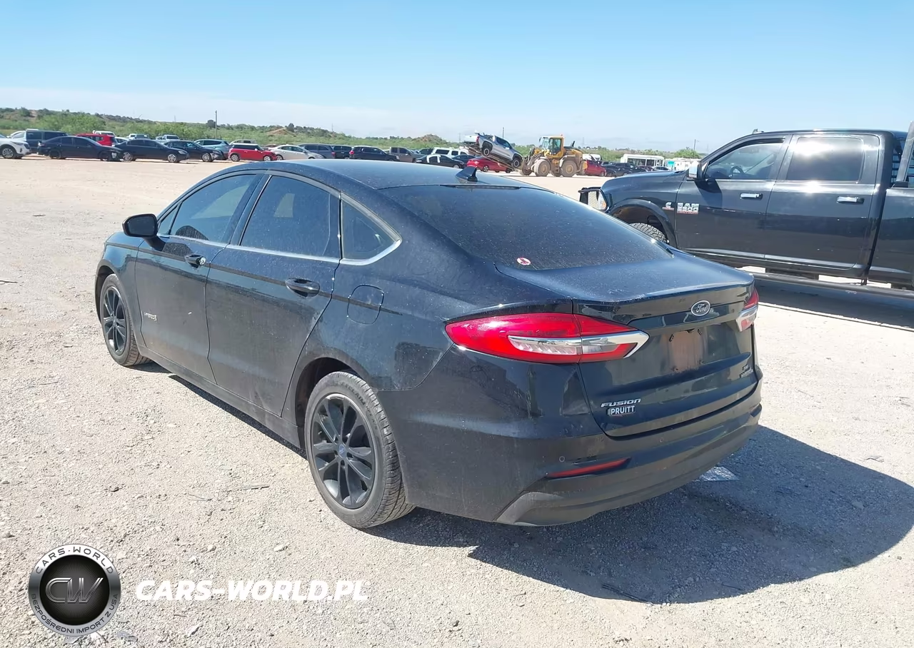 2019 Ford Fusion Hybrid Se VIN:3FA6P0LUXKR126072 - 3