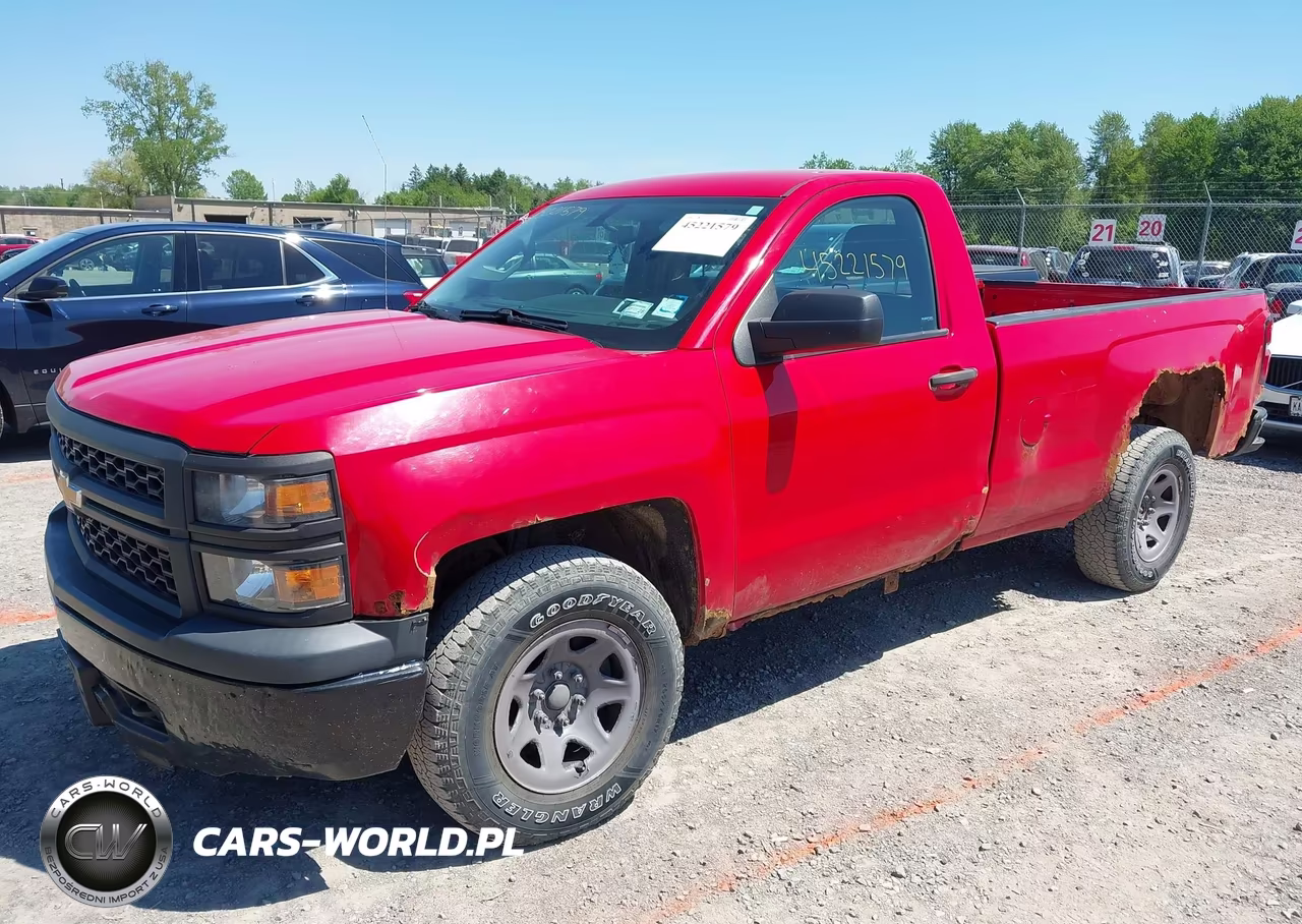 2014 Chevrolet Silverado 1500 Work Truck 1Wt VIN:1GCNKPEH1EZ289688 - 2