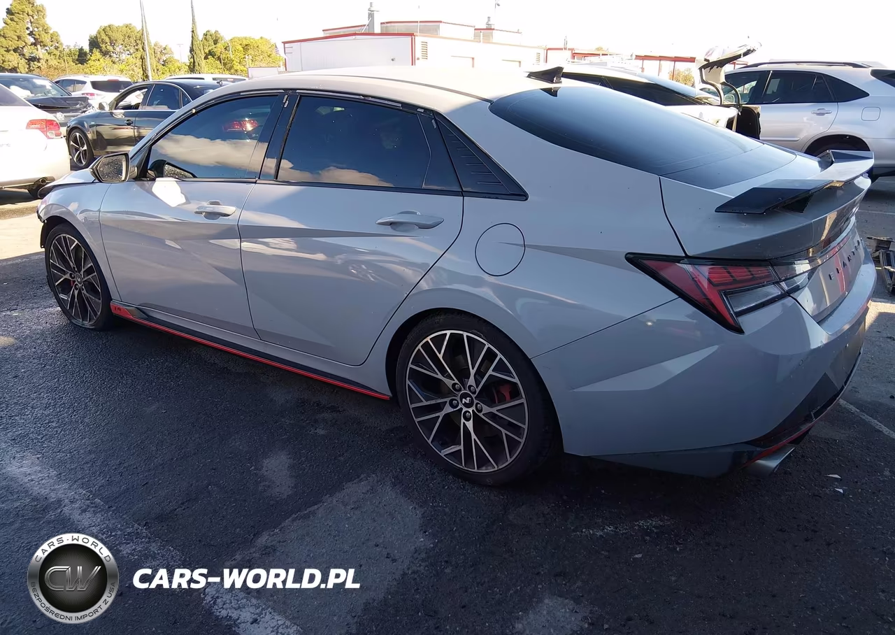 2022 Hyundai Elantra N VIN:KMHLW4AK8NU003419 - 3