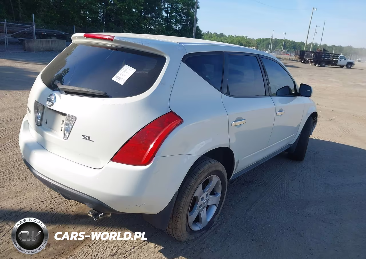 2004 Nissan Murano Sl VIN:JN8AZ08W94W328723 - 4