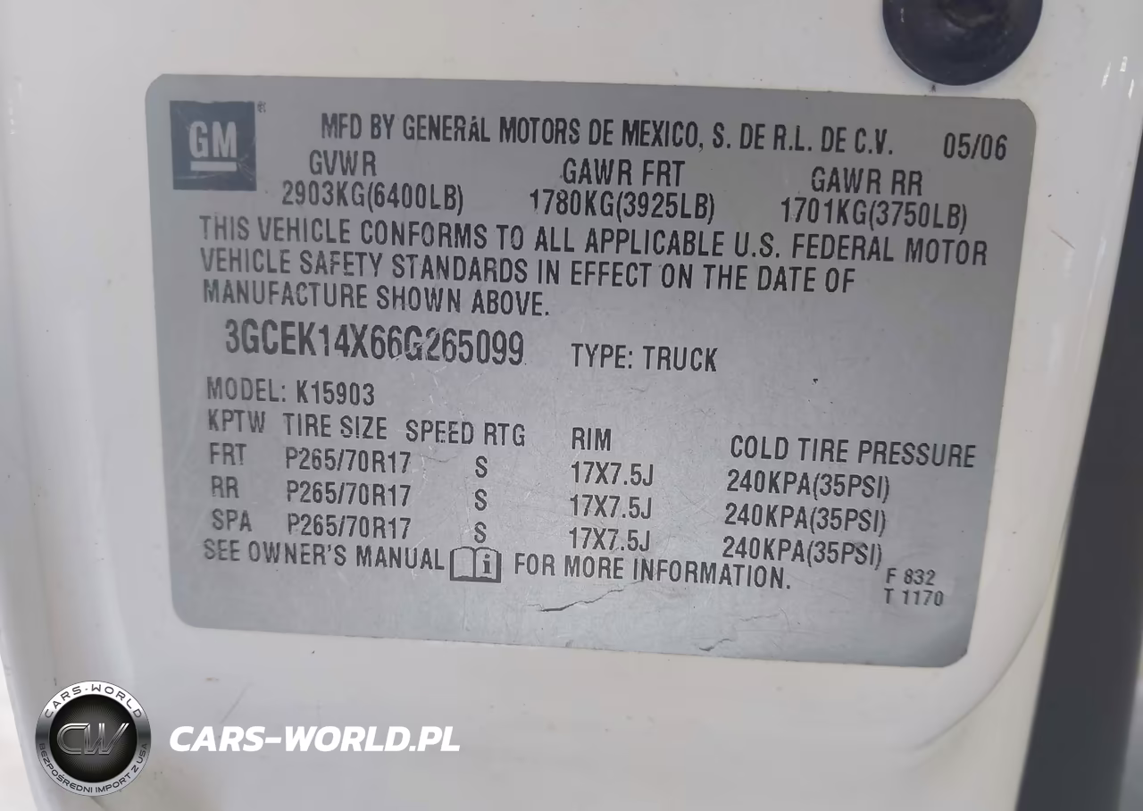 2006 Chevrolet Silverado 1500 Work Truck VIN:3GCEK14X66G265099 - 9