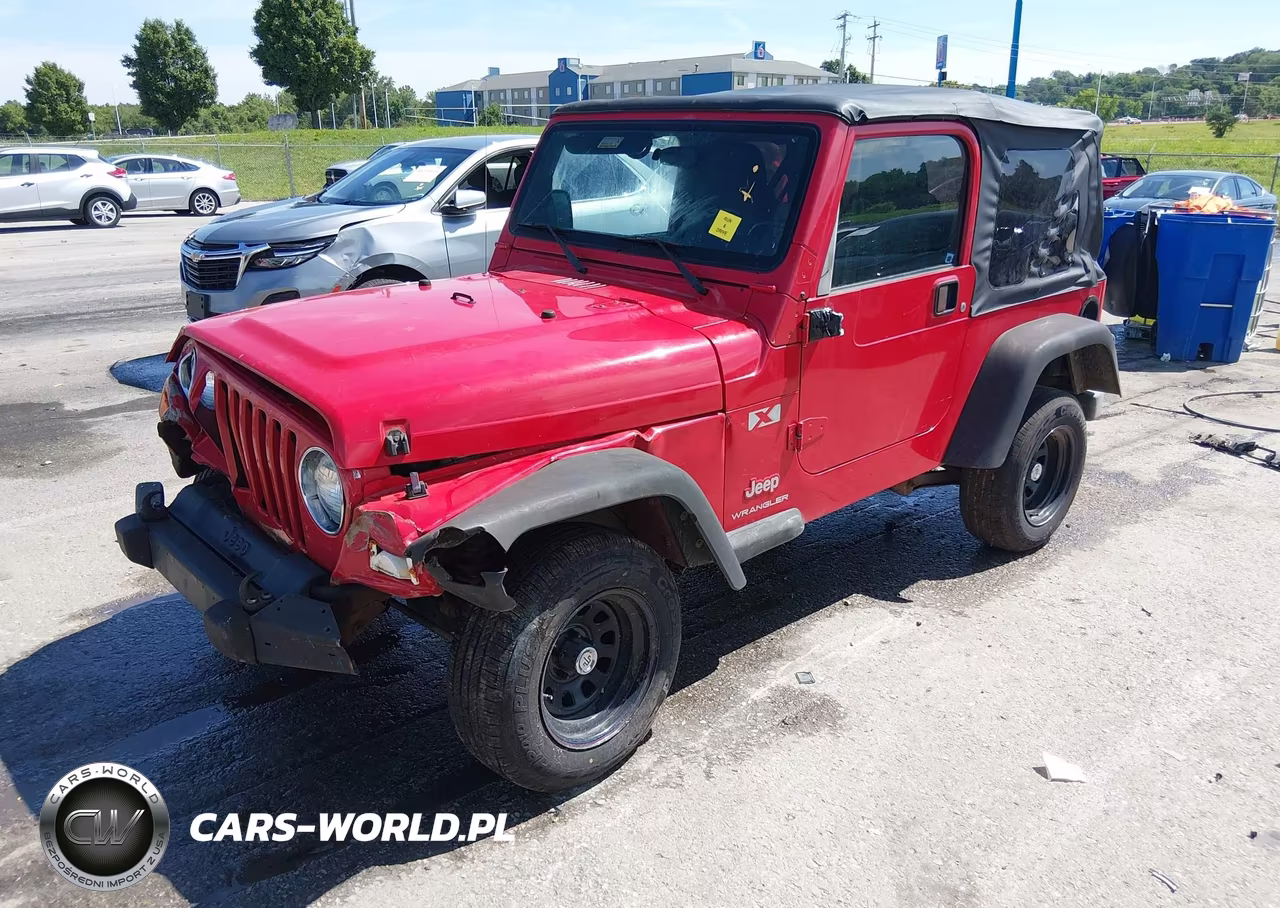 2003 Jeep Wrangler X VIN:1J4FA39S33P320528 - 2
