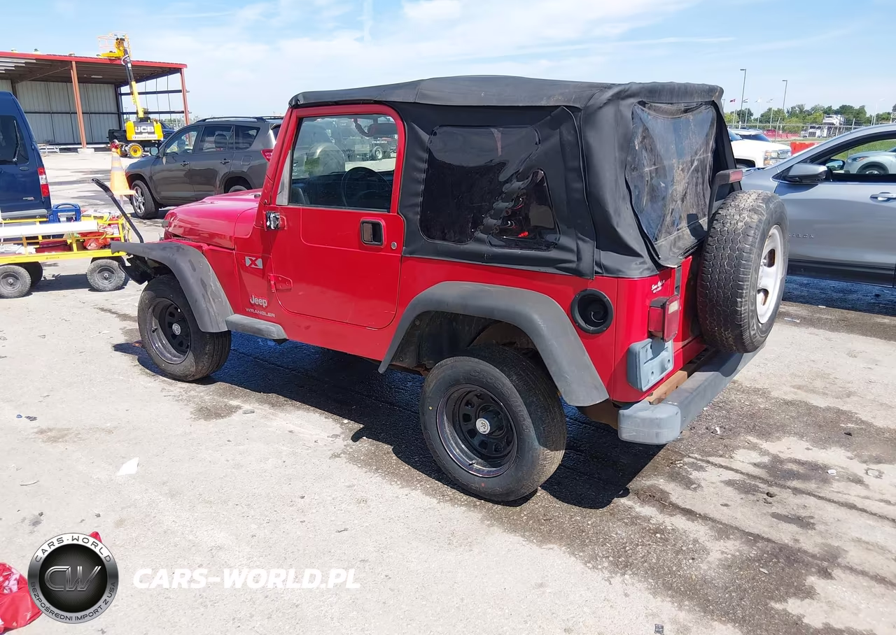 2003 Jeep Wrangler X VIN:1J4FA39S33P320528 - 3