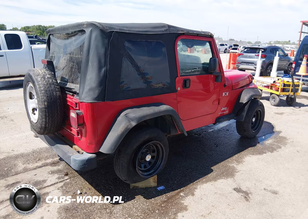 2003 Jeep Wrangler X VIN:1J4FA39S33P320528 - 4