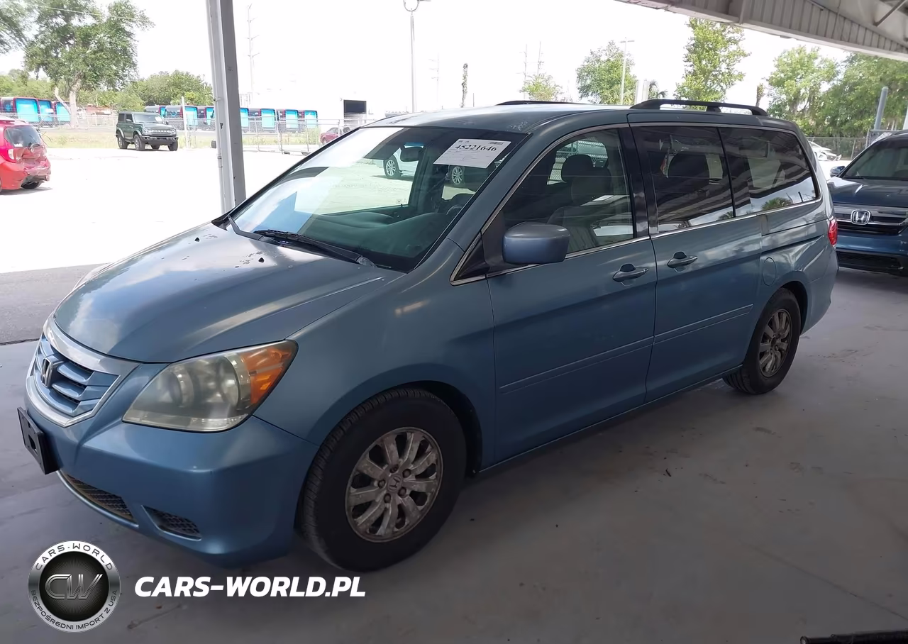 2009 Honda Odyssey Ex VIN:5FNRL38459B044825 - 2