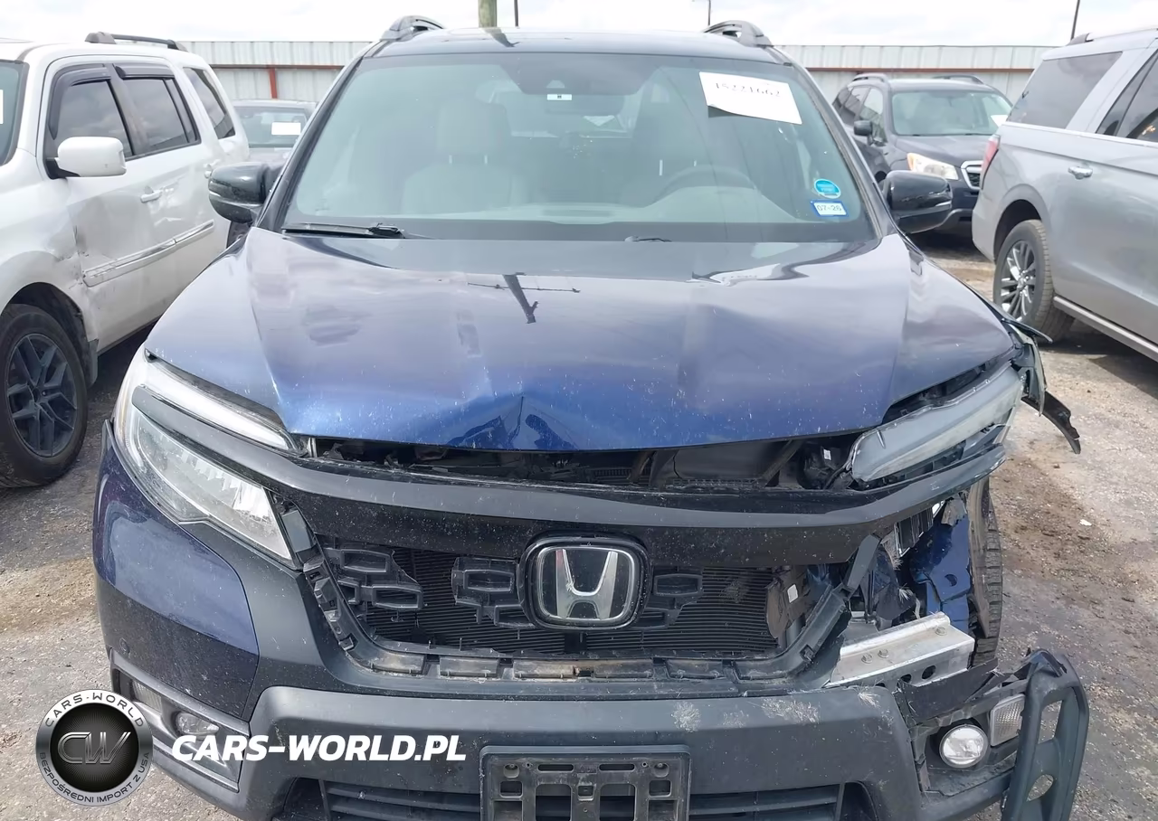 2021 Honda Passport 2Wd Touring VIN:5FNYF7H95MB008387 - 12