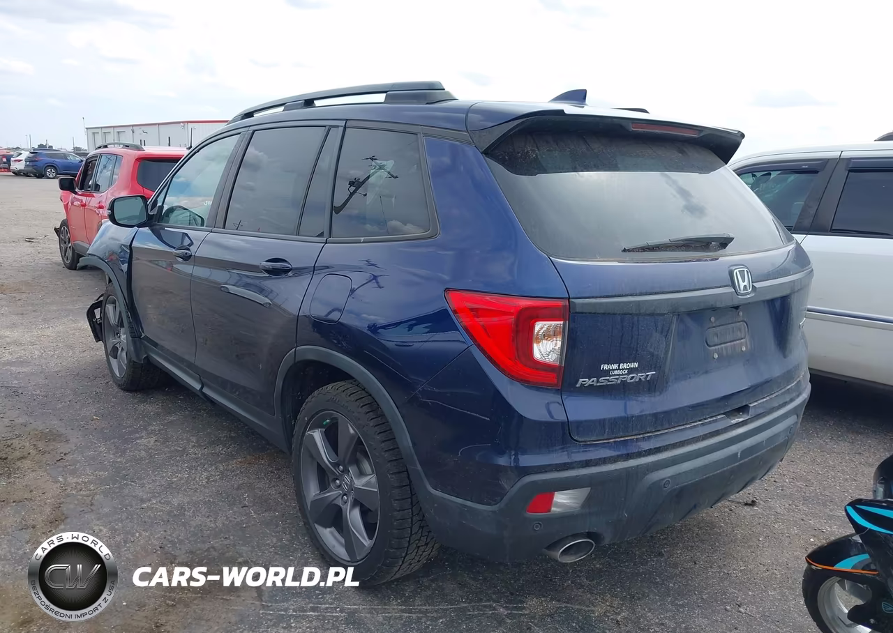 2021 Honda Passport 2Wd Touring VIN:5FNYF7H95MB008387 - 3