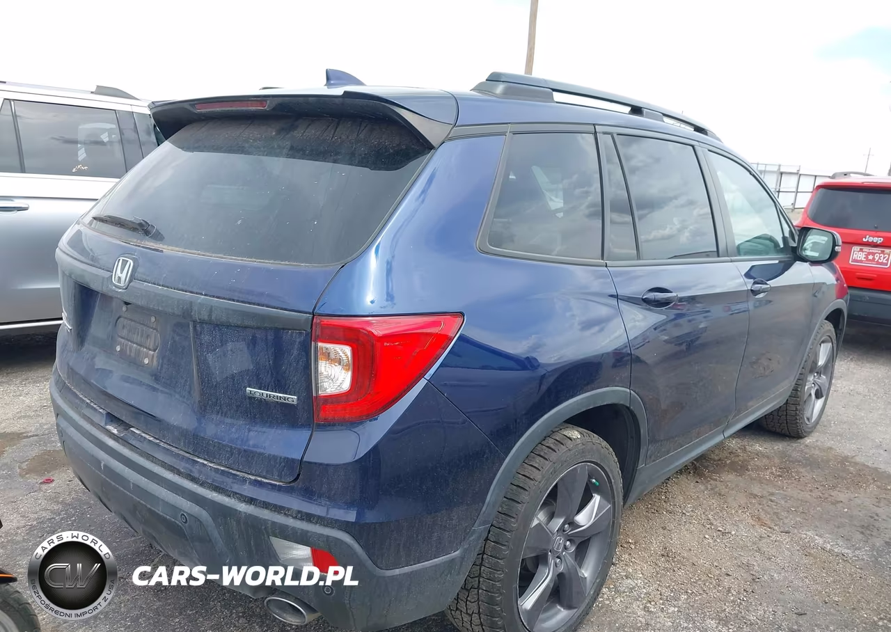 2021 Honda Passport 2Wd Touring VIN:5FNYF7H95MB008387 - 4