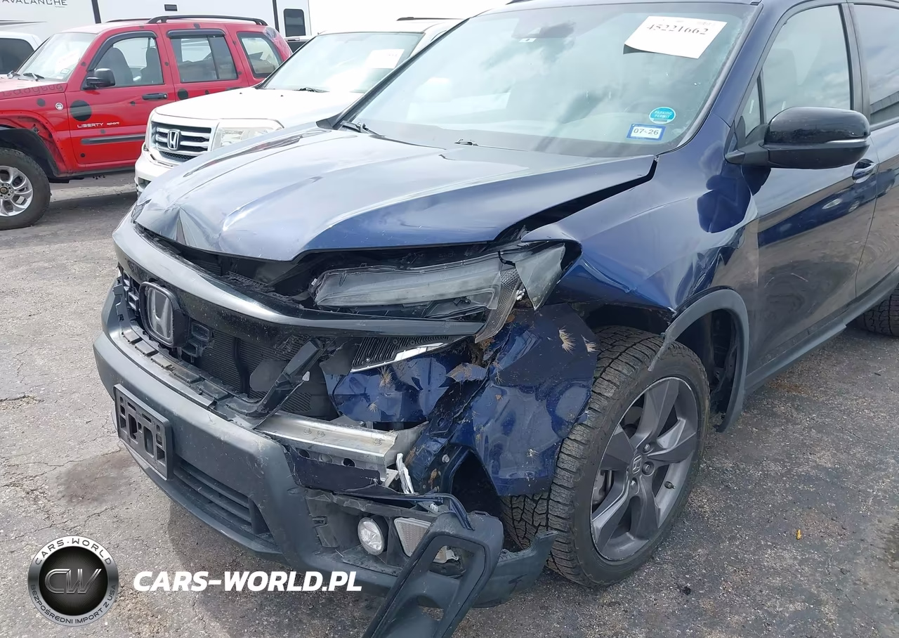 2021 Honda Passport 2Wd Touring VIN:5FNYF7H95MB008387 - 6