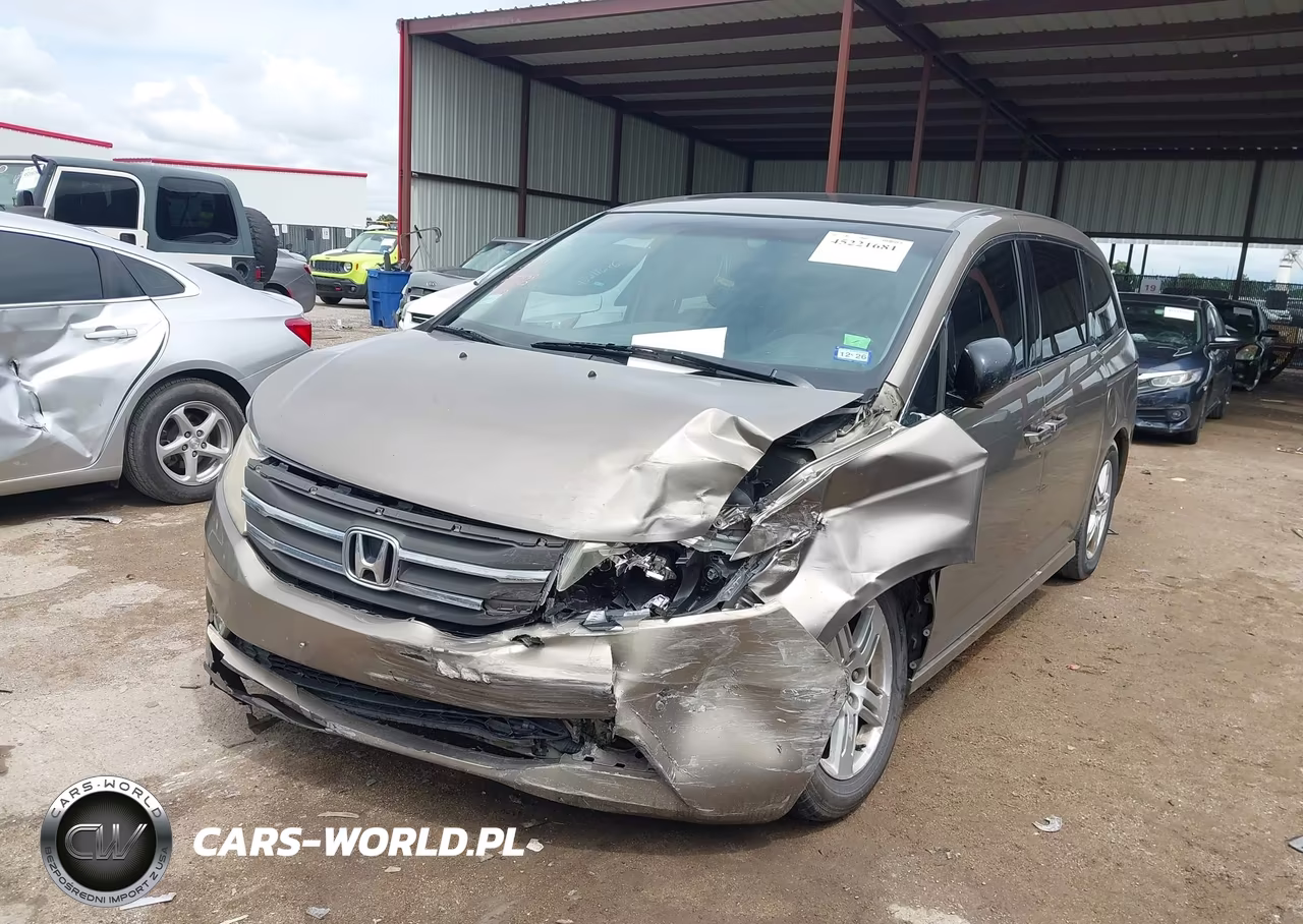 2011 Honda Odyssey Touring-Touring Elite VIN:5FNRL5H92BB006742 - 2