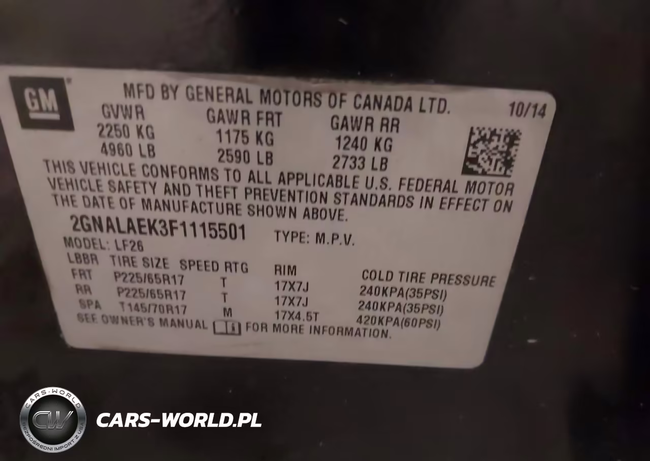 2015 Chevrolet Equinox Ls VIN:2GNALAEK3F1115501 - 9