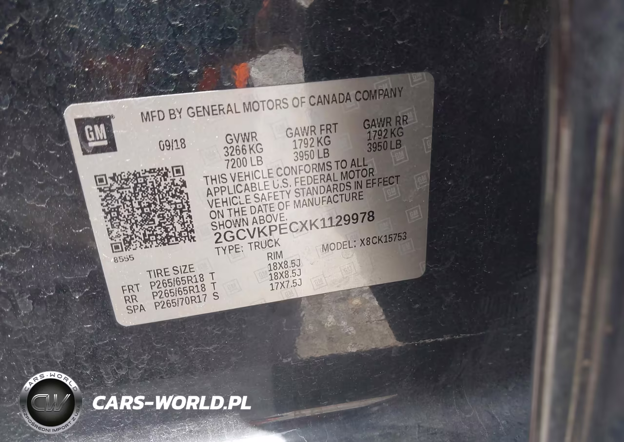 2019 Chevrolet Silverado 1500 Ld Lt VIN:2GCVKPECXK1129978 - 9