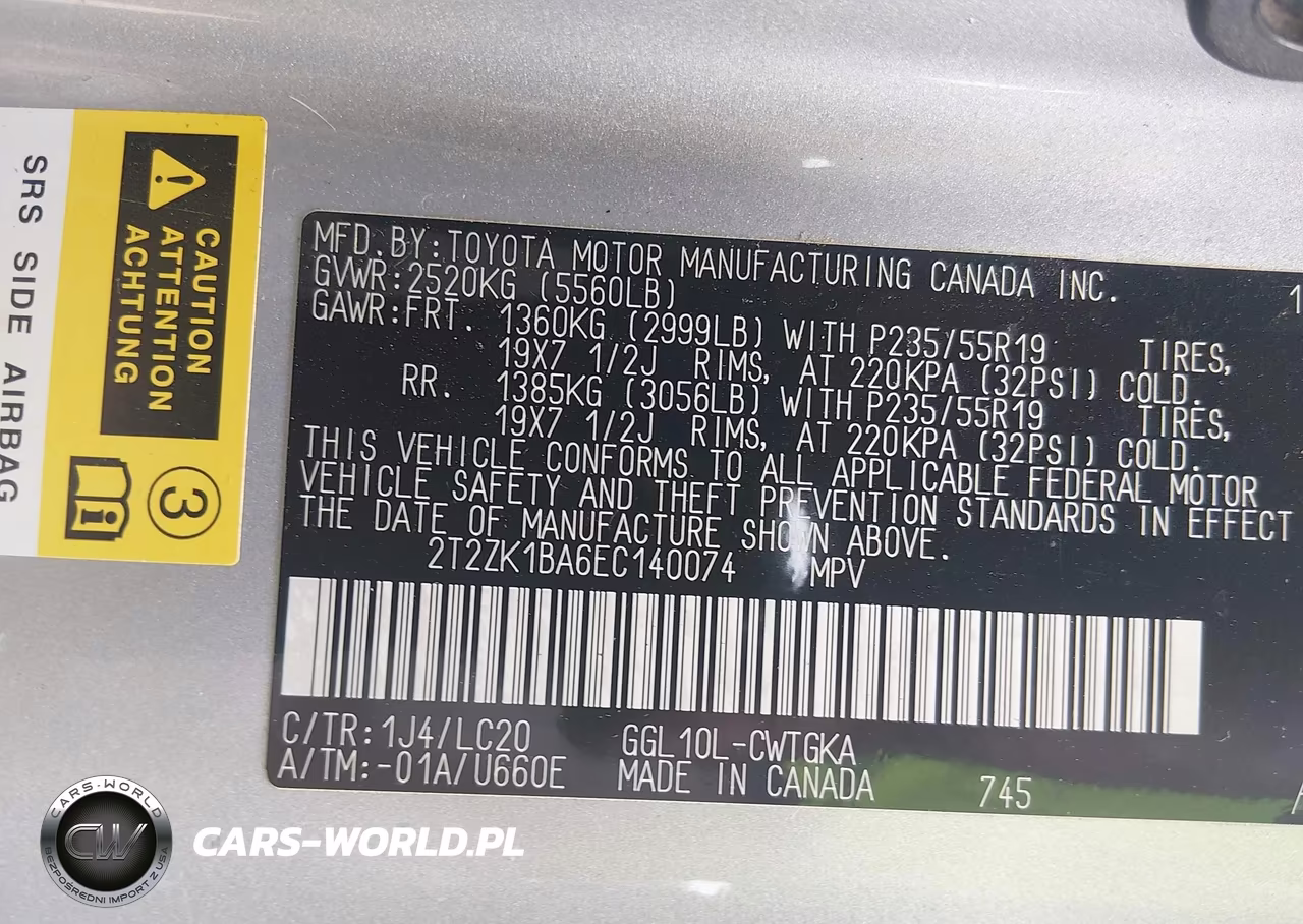 2014 Lexus Rx 350 VIN:2T2ZK1BA6EC140074 - 9