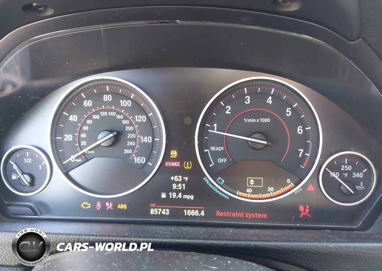 2014 BMW 335I VIN:WBA3A9C58EF686523 - 7