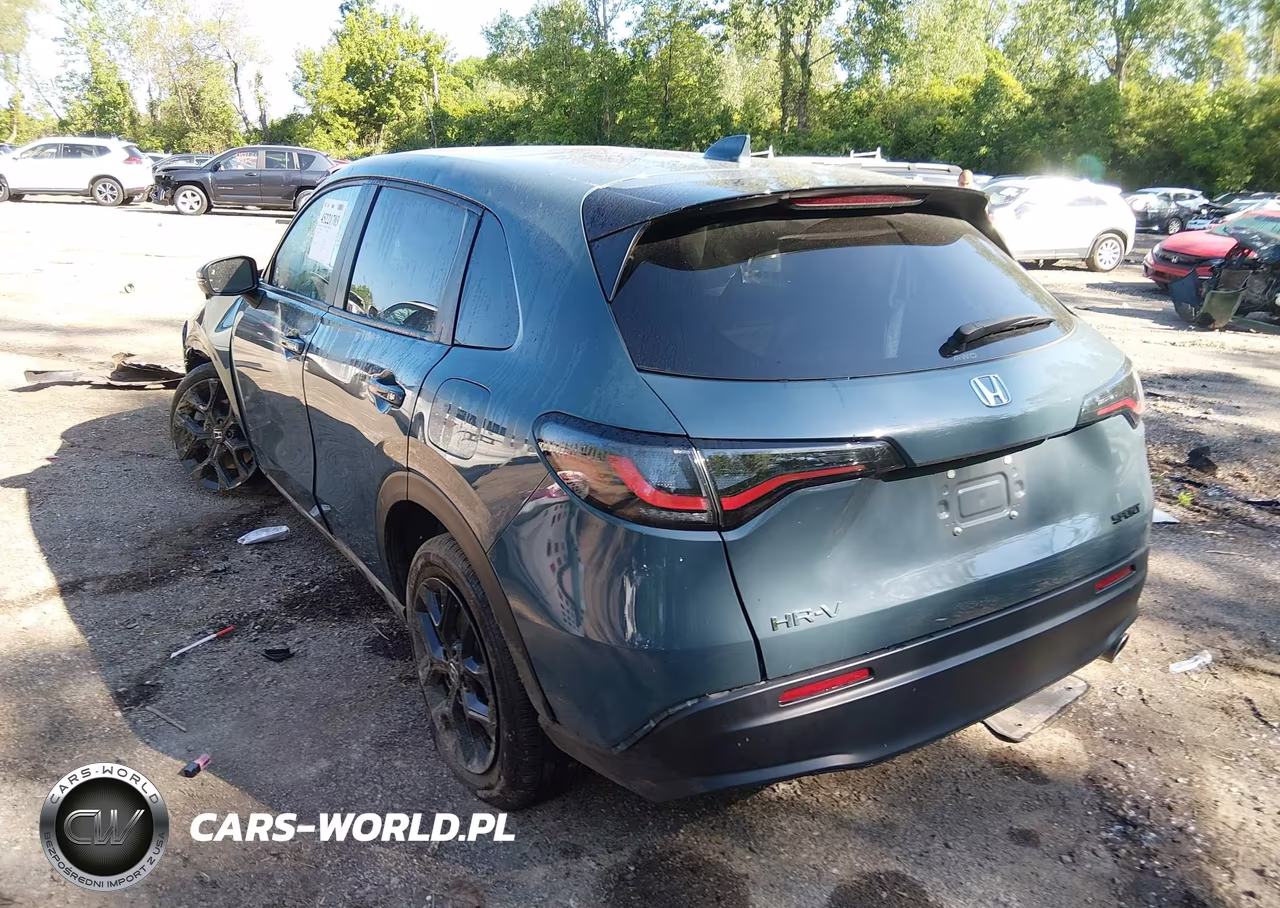 2025 Honda Hr-V Awd Sport VIN:3CZRZ2H52SM781154 - 3