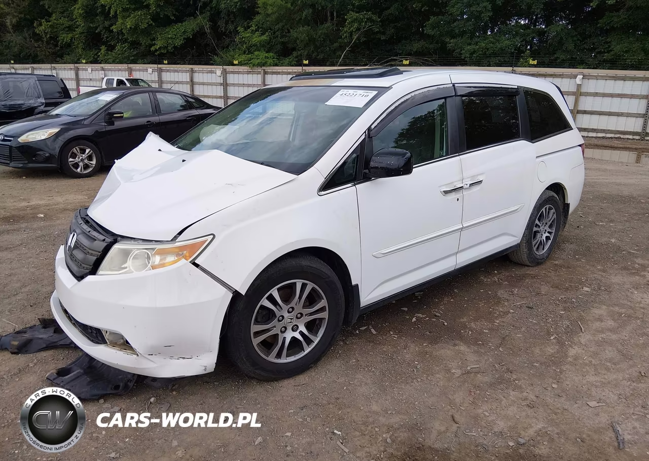 2011 Honda Odyssey Ex-L VIN:5FNRL5H66BB002523 - 2