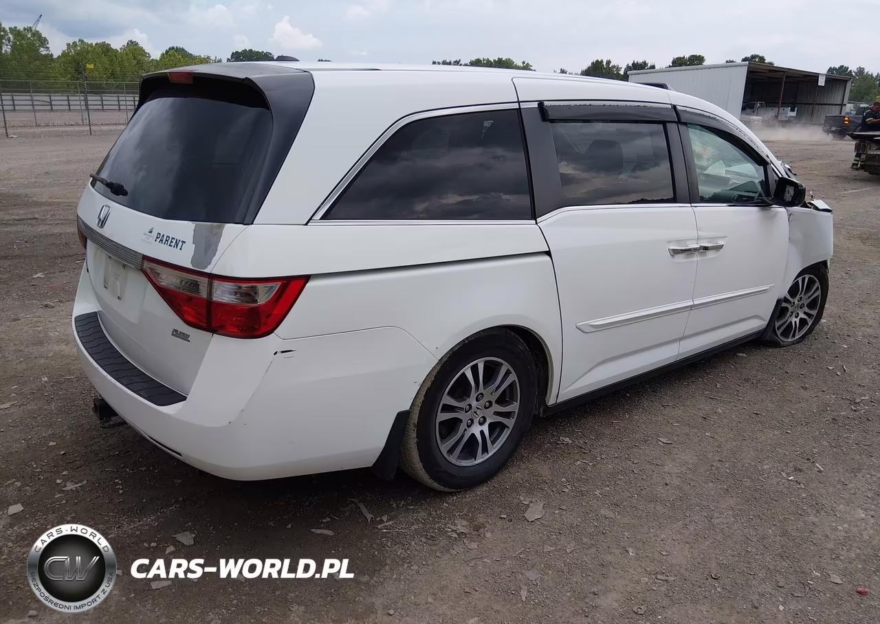 2011 Honda Odyssey Ex-L VIN:5FNRL5H66BB002523 - 4