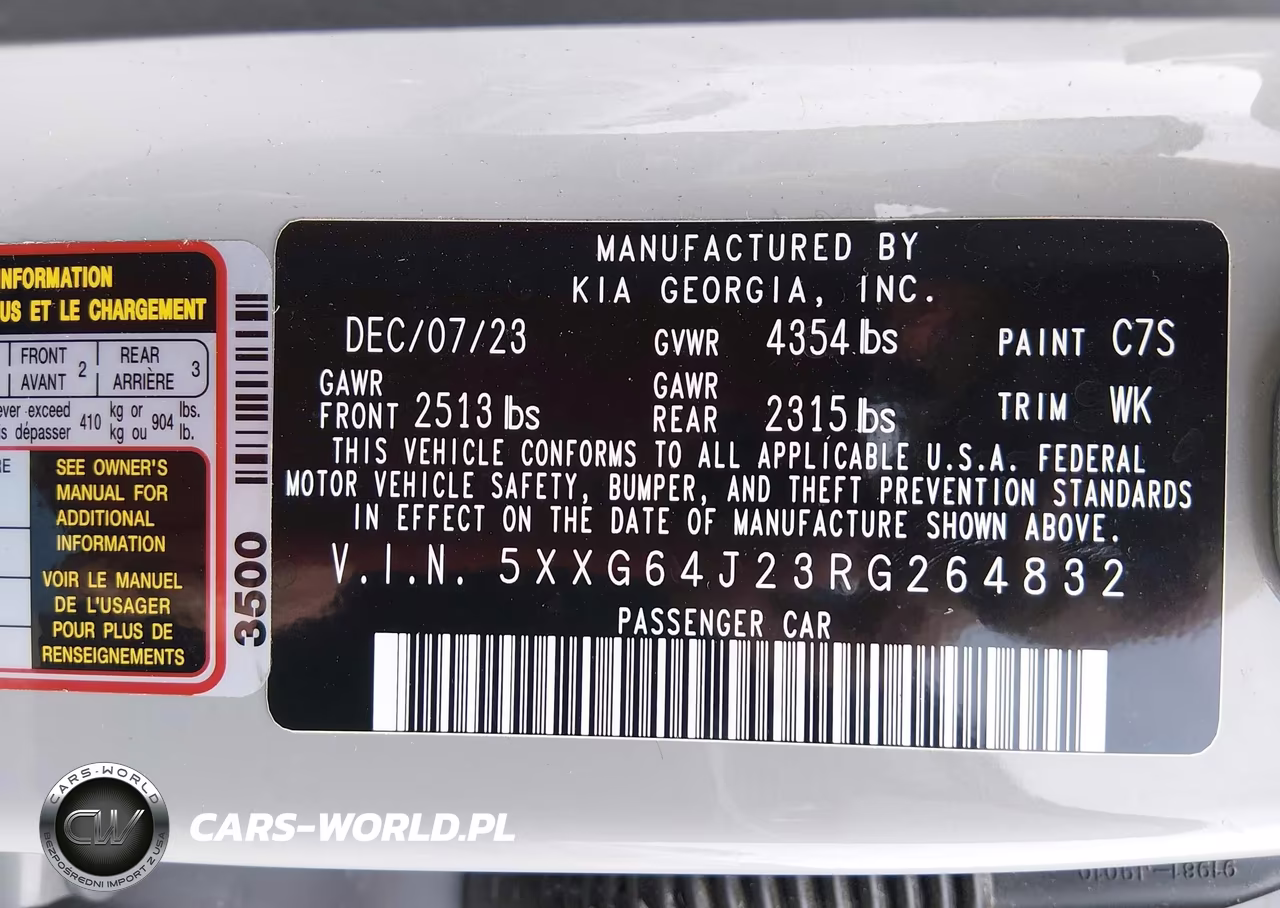 2024 Kia K5 Gt-Line VIN:5XXG64J23RG264832 - 9