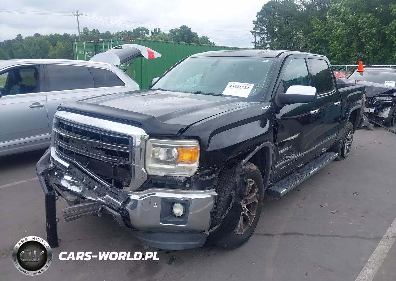 2015 GMC Sierra 1500 Slt VIN:3GTU2VEC1FG120583 - 2