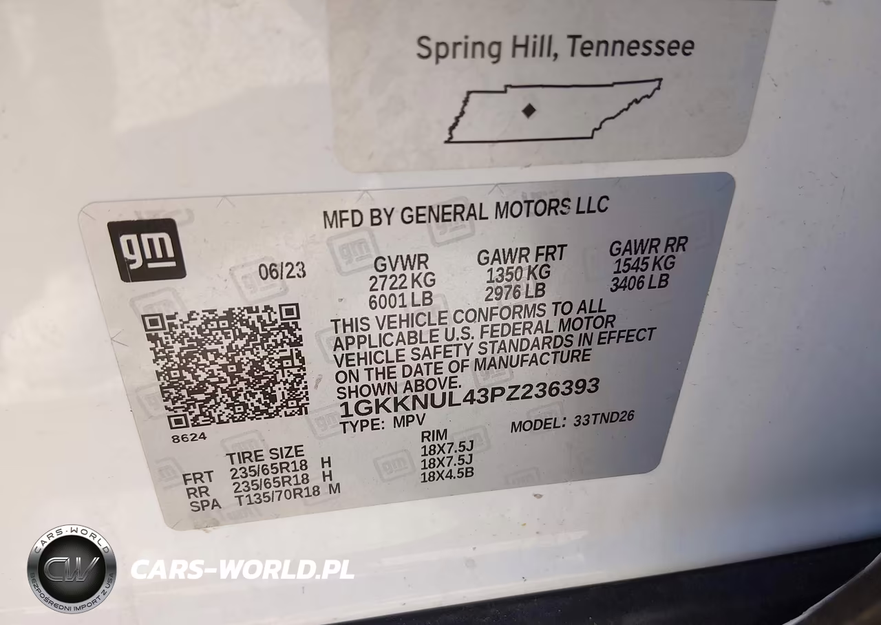 2023 GMC Acadia Awd Slt VIN:1GKKNUL43PZ236393 - 9