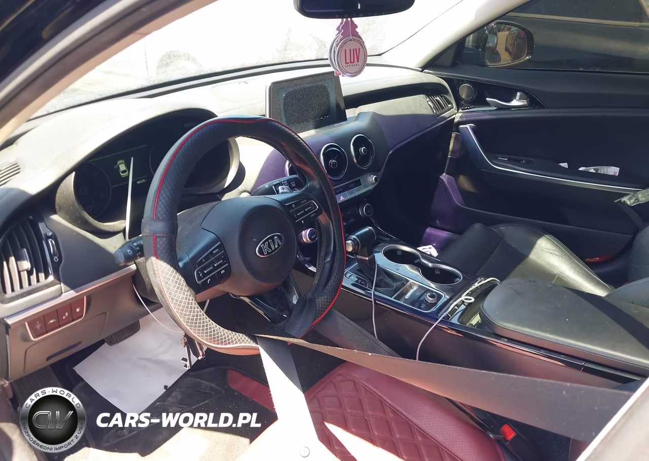 2018 Kia Stinger Premium VIN:KNAE25LA3J6013922 - 8