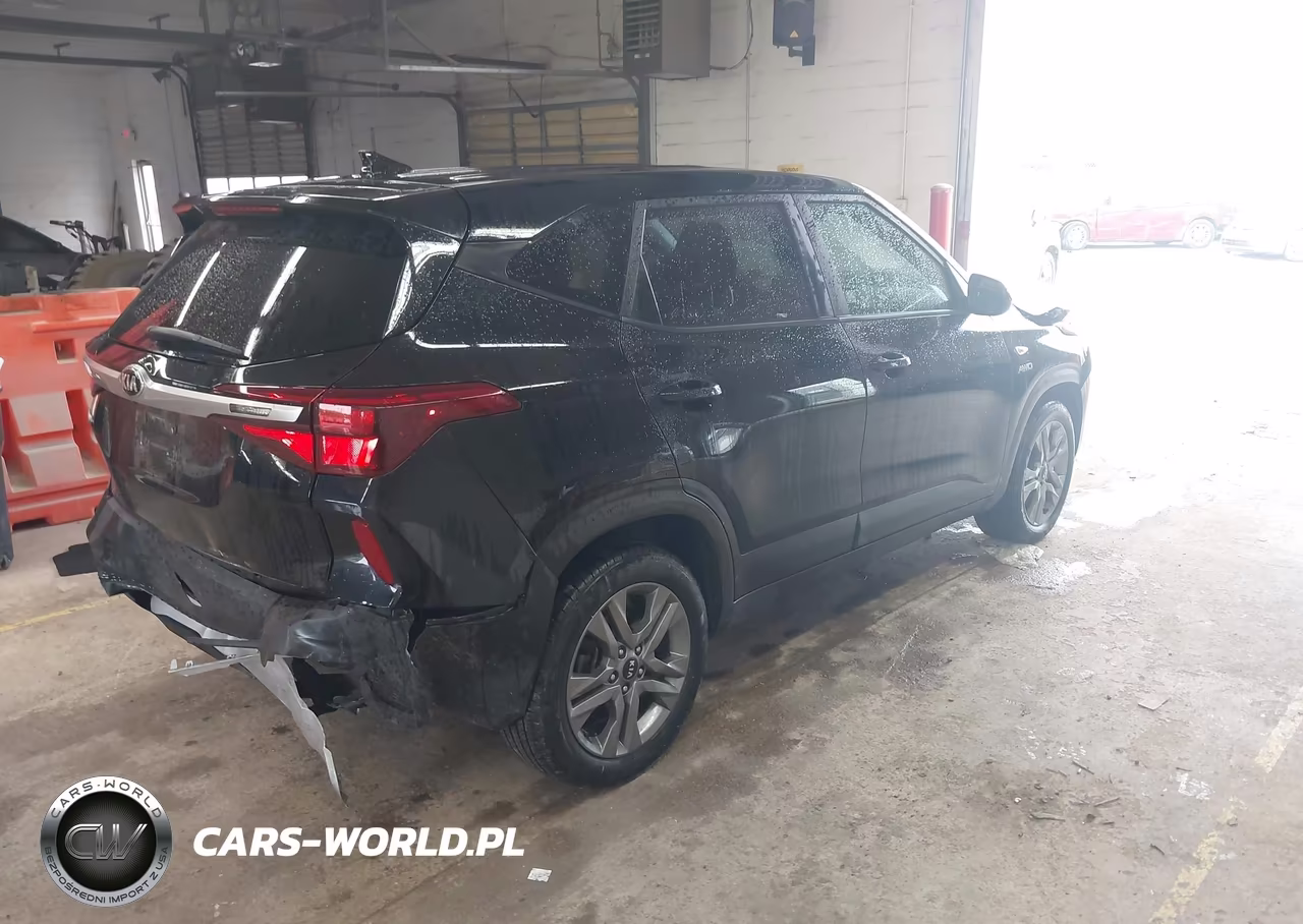 2021 Kia Seltos Lx VIN:KNDEPCAAXM7186072 - 4
