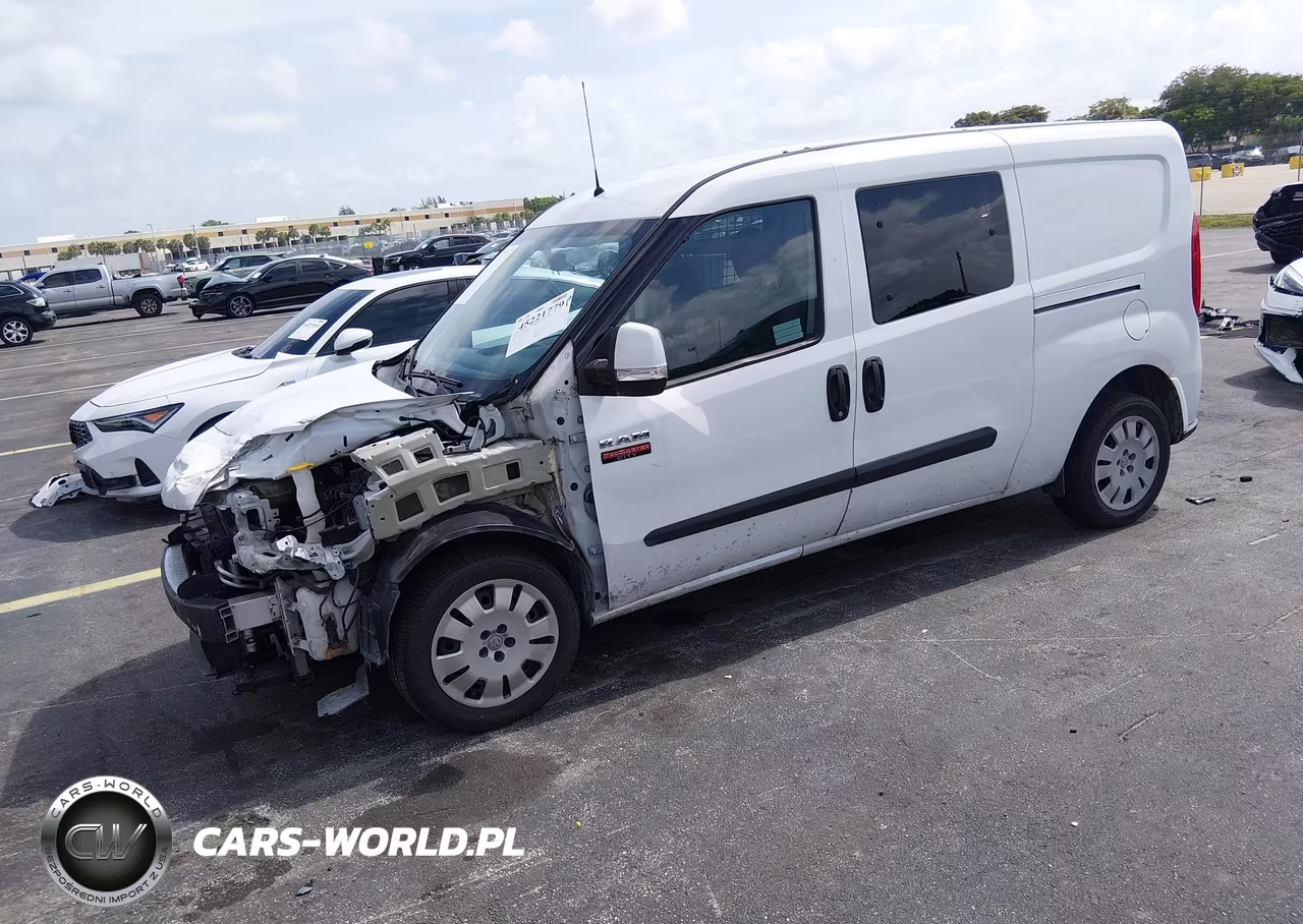 2019 Ram Promaster City Tradesman Slt VIN:ZFBHRFBB5K6M00570 - 2