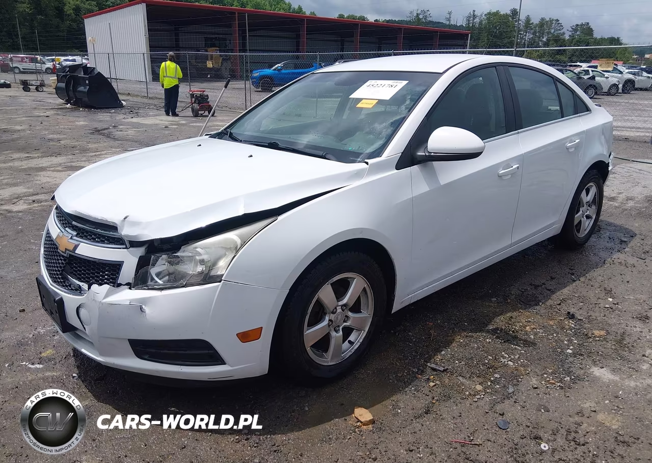 2012 Chevrolet Cruze Lt VIN:1G1PE5SCXC7154353 - 2
