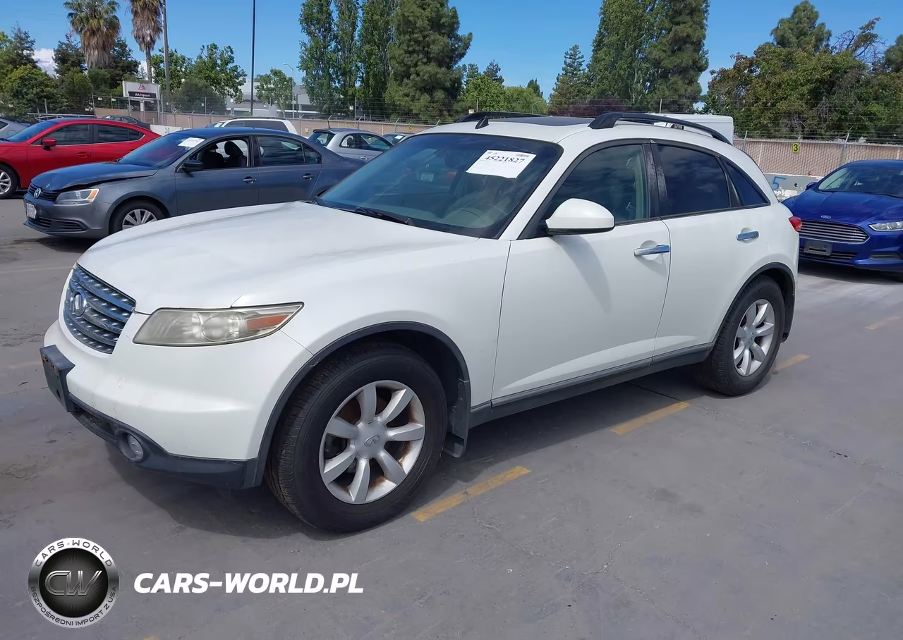 2003 Infiniti Fx35 VIN:JNRAS08W03X002155 - 2