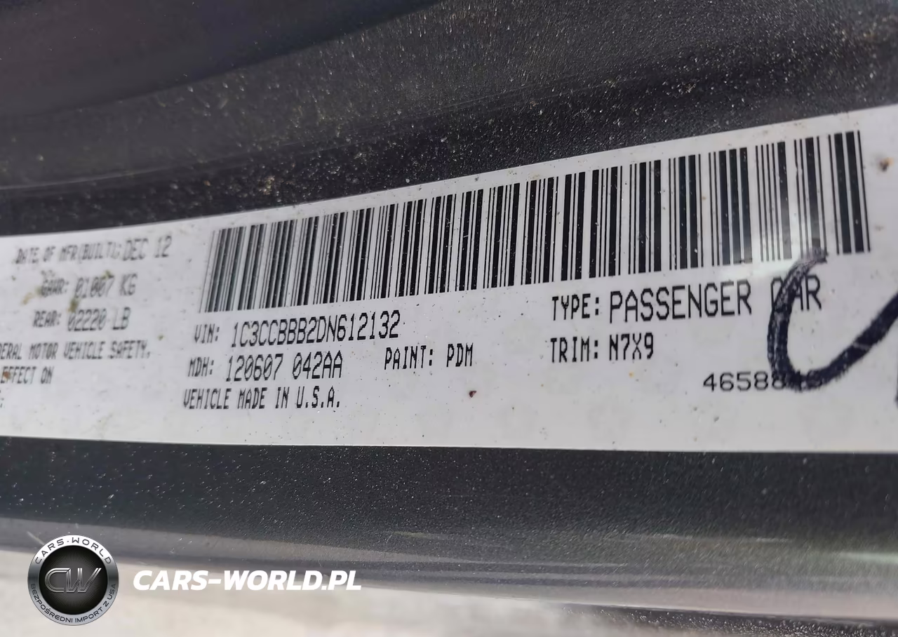 2013 Chrysler 200 Touring VIN:1C3CCBBB2DN612132 - 9