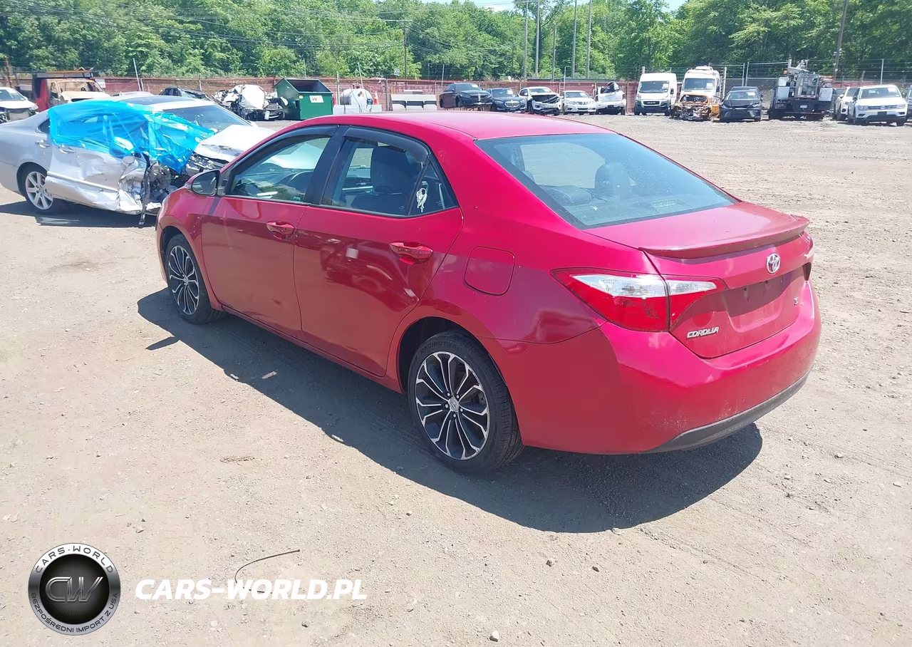 2014 Toyota Corolla S Plus VIN:2T1BURHE3EC108711 - 3