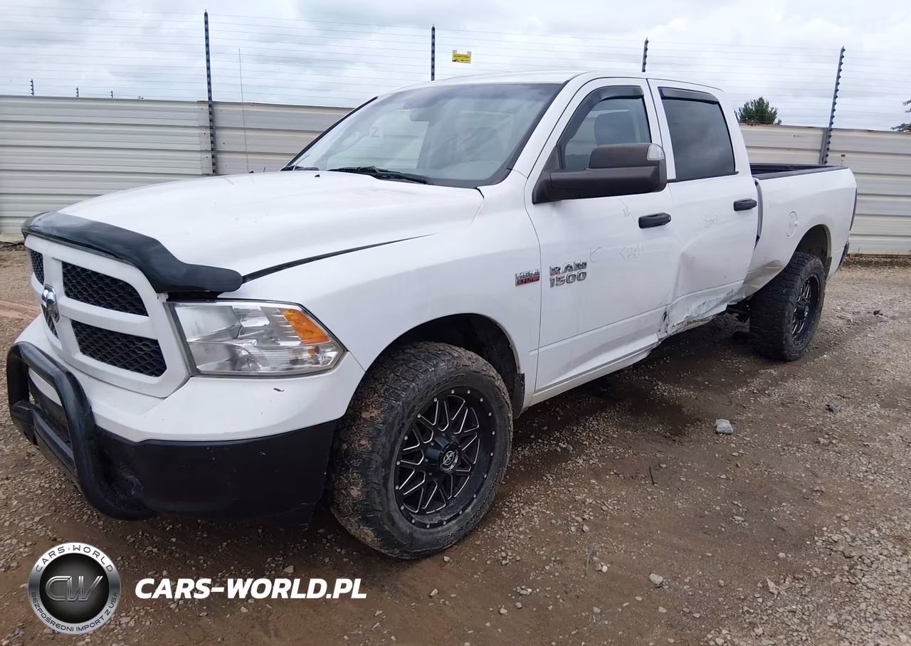 2018 Ram 1500 Tradesman 4X4 6'4 Box VIN:1C6RR7ST1JS288492 - 2
