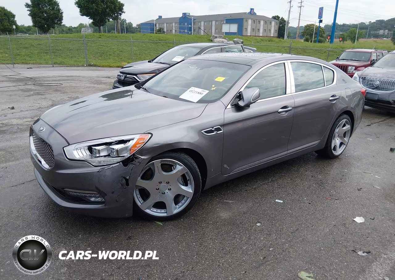 2015 Kia K900 Luxury VIN:KNALW4D46F6019879 - 2
