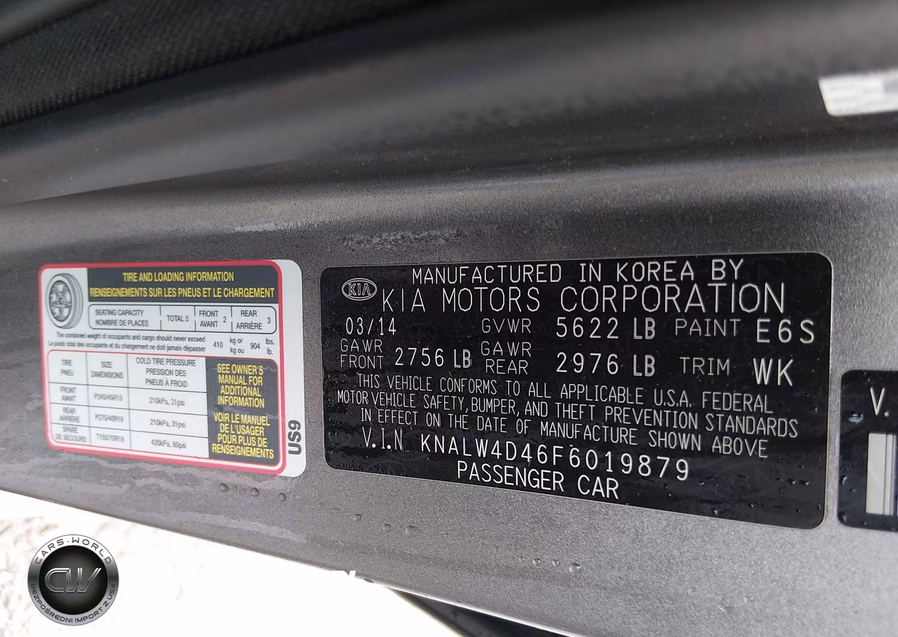 2015 Kia K900 Luxury VIN:KNALW4D46F6019879 - 9