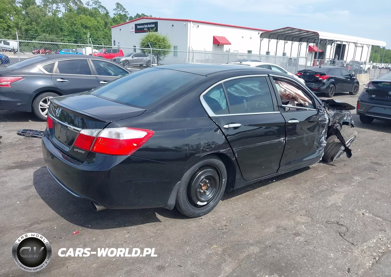 2014 Honda Accord Sport VIN:1HGCR2F53EA284776 - 4