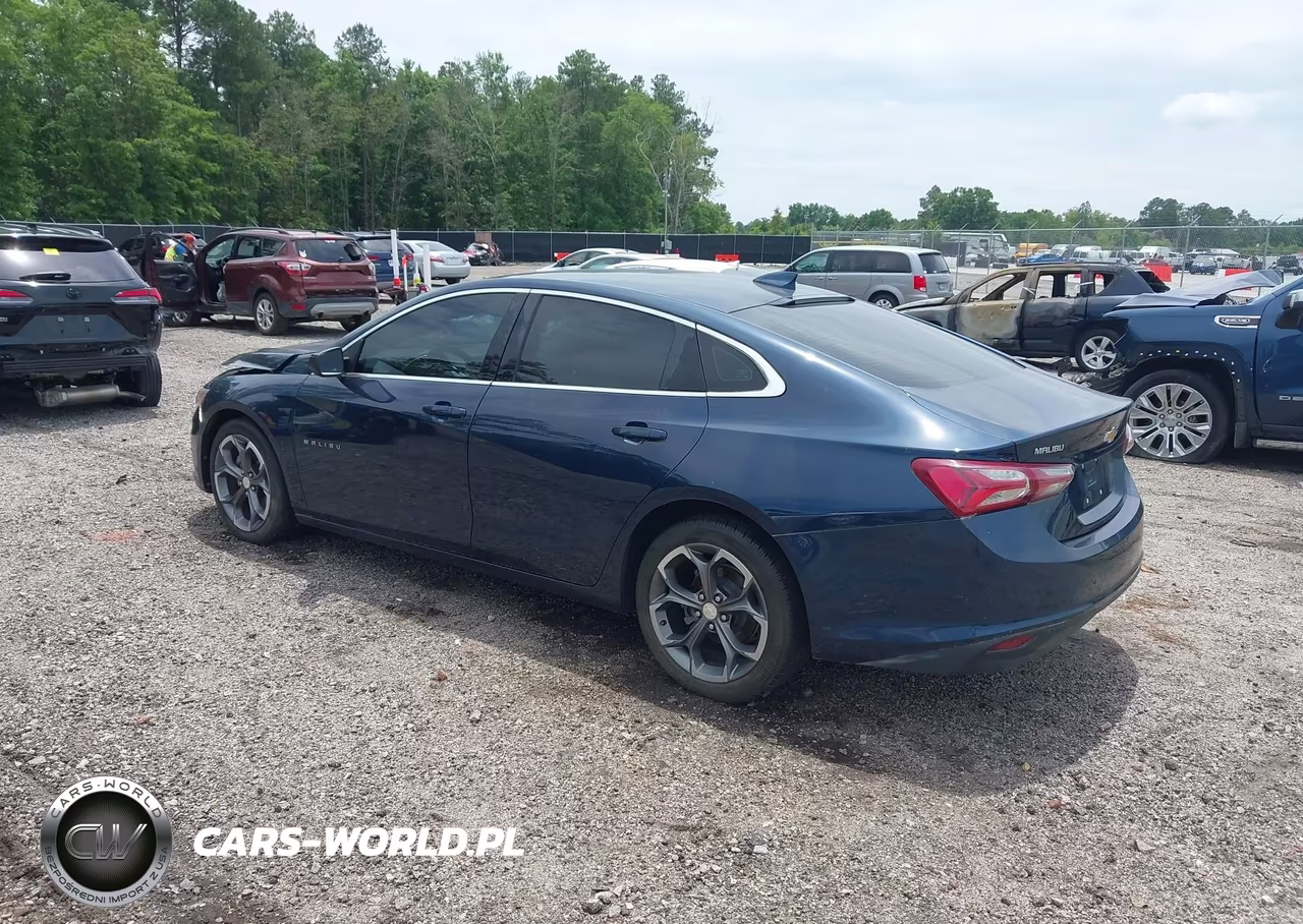 2021 Chevrolet Malibu Fwd Lt VIN:1G1ZD5ST6MF019700 - 3