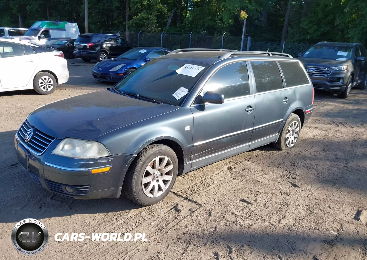 2003 Volkswagen Passat Gls VIN:WVWVD63B43E129912 - 2