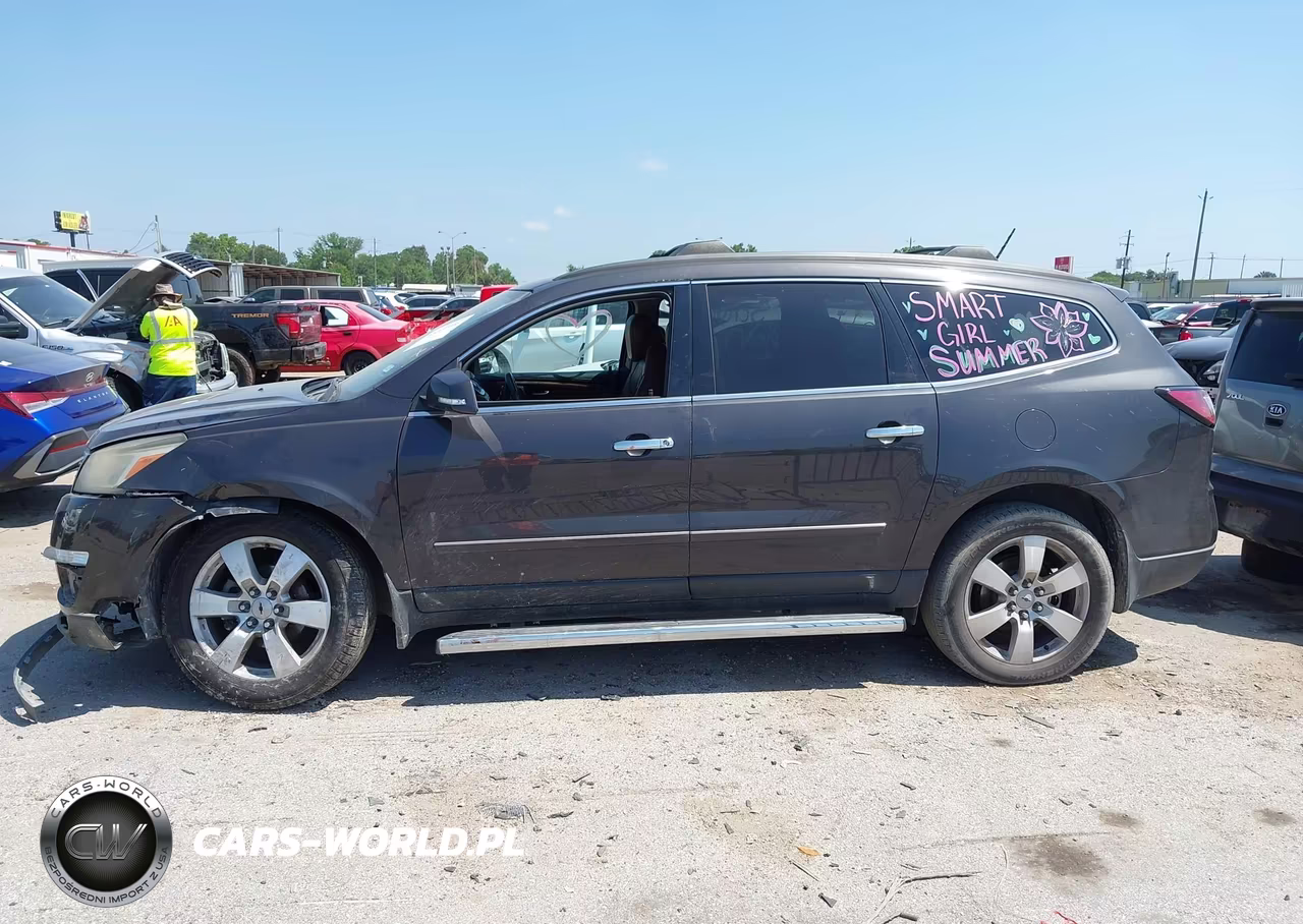 2015 Chevrolet Traverse Ltz VIN:1GNKRJKD9FJ296814 - 14