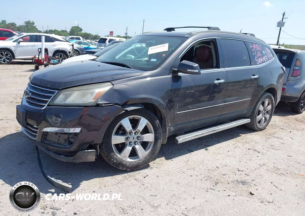 2015 Chevrolet Traverse Ltz VIN:1GNKRJKD9FJ296814 - 2