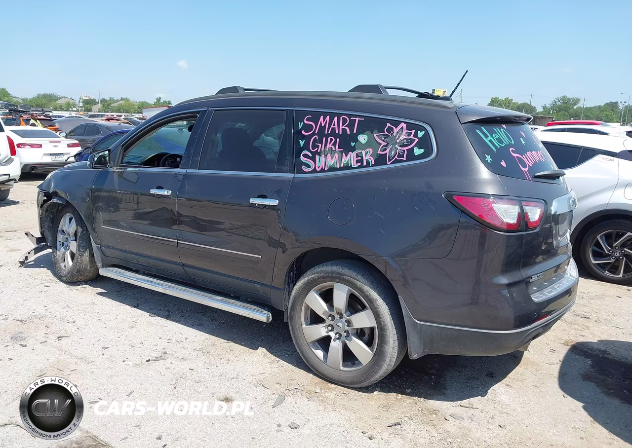 2015 Chevrolet Traverse Ltz VIN:1GNKRJKD9FJ296814 - 3