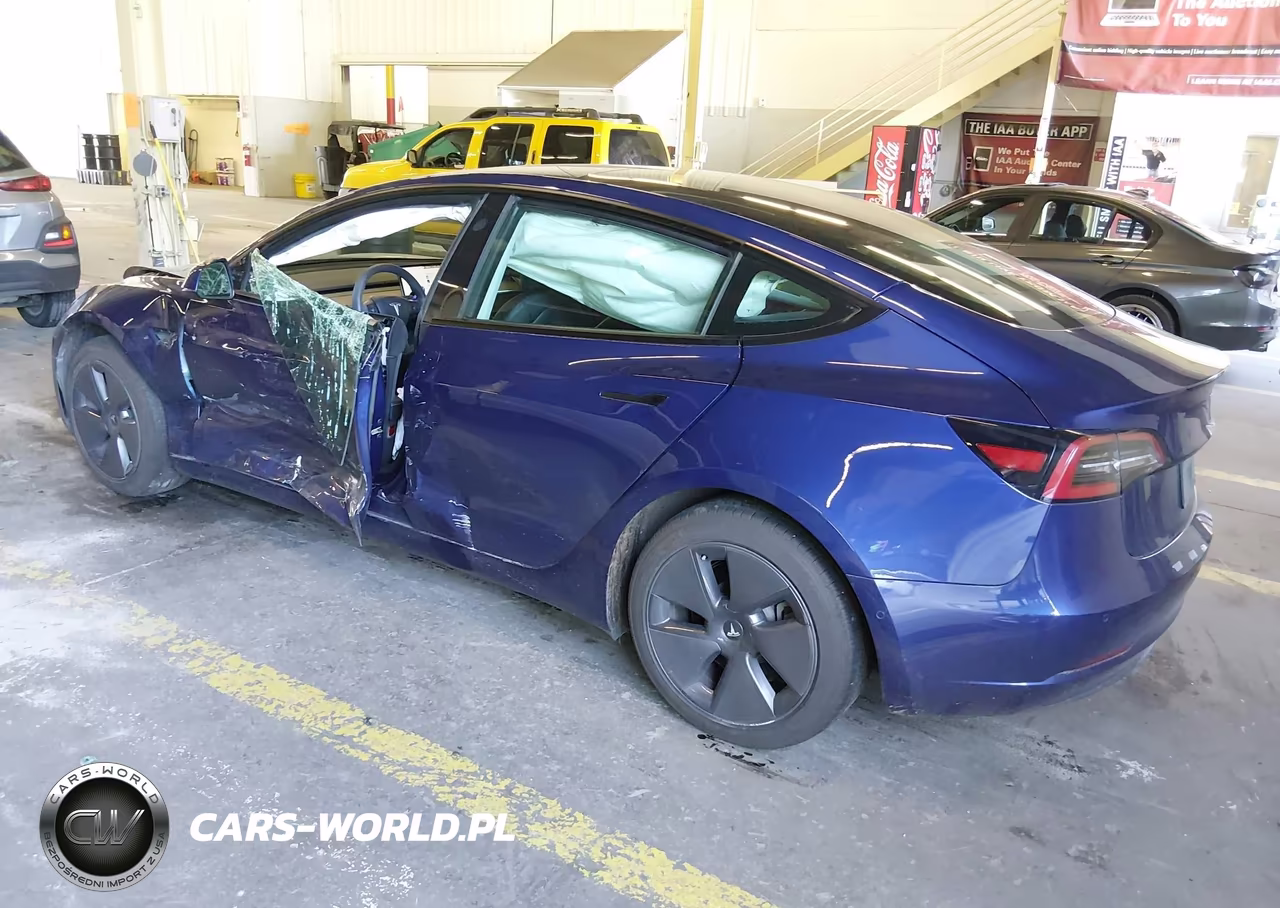 2021 Tesla Model 3 Long Range VIN:5YJ3E1EB7MF055941 - 3