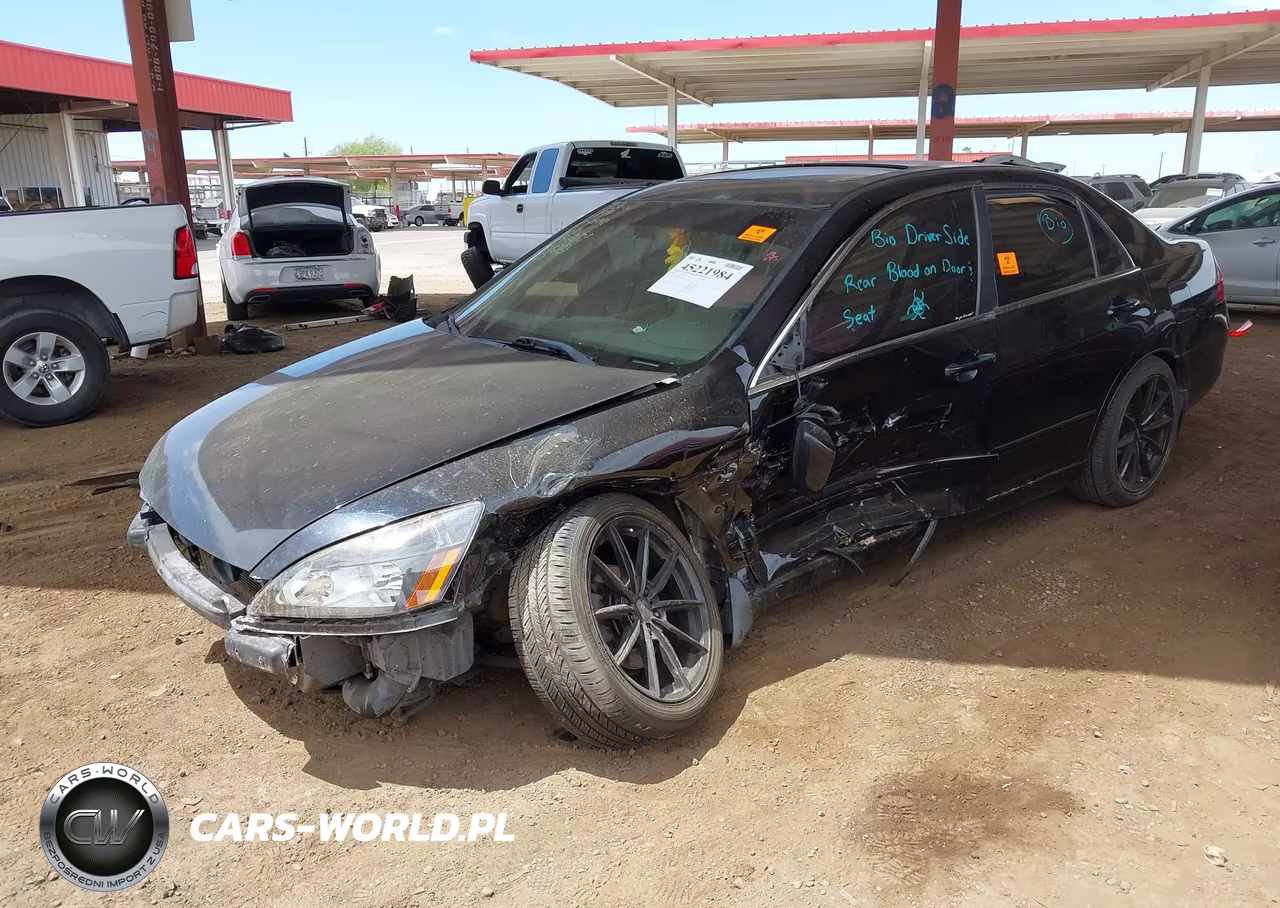2007 Honda Accord 3.0 Ex VIN:1HGCM66527A101442 - 2