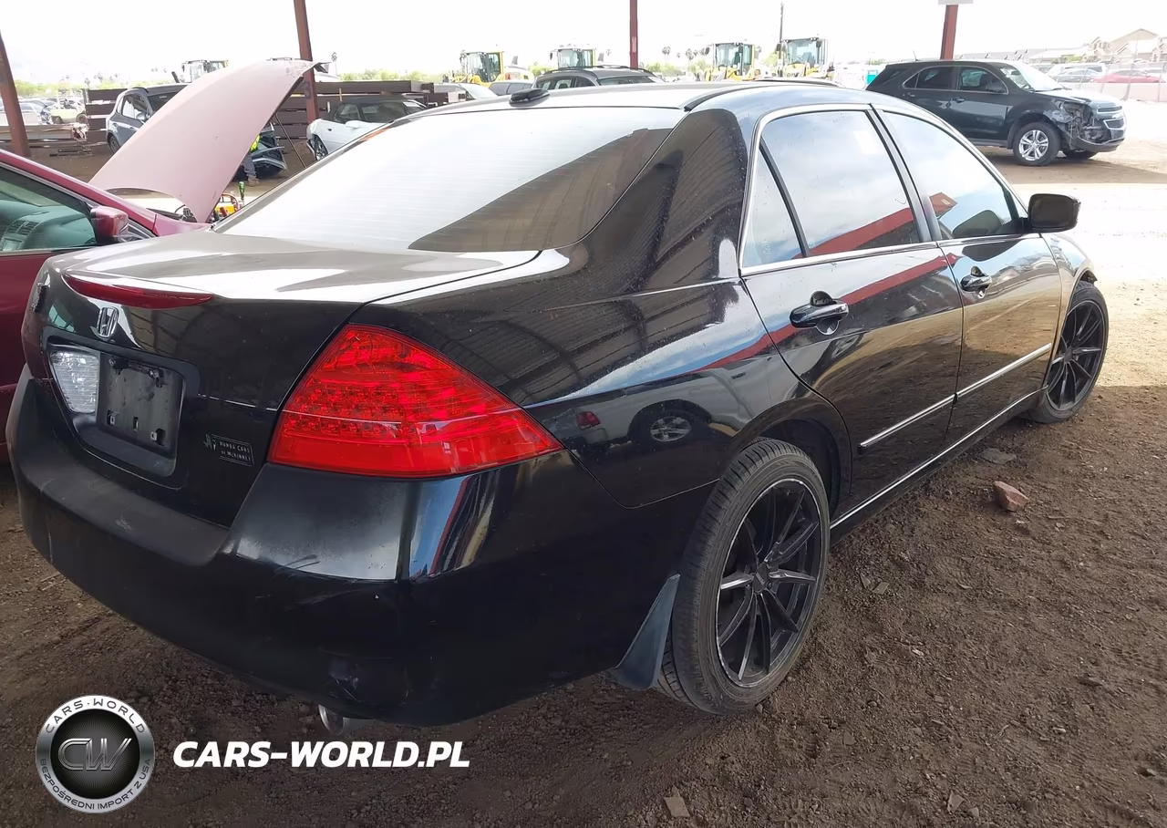 2007 Honda Accord 3.0 Ex VIN:1HGCM66527A101442 - 4