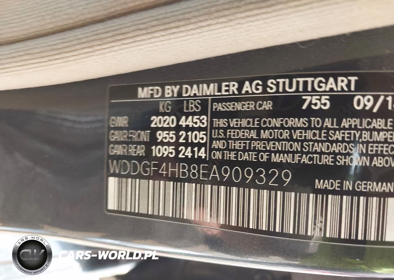 2014 Mercedes-Benz C 250 Sport VIN:WDDGF4HB8EA909329 - 9